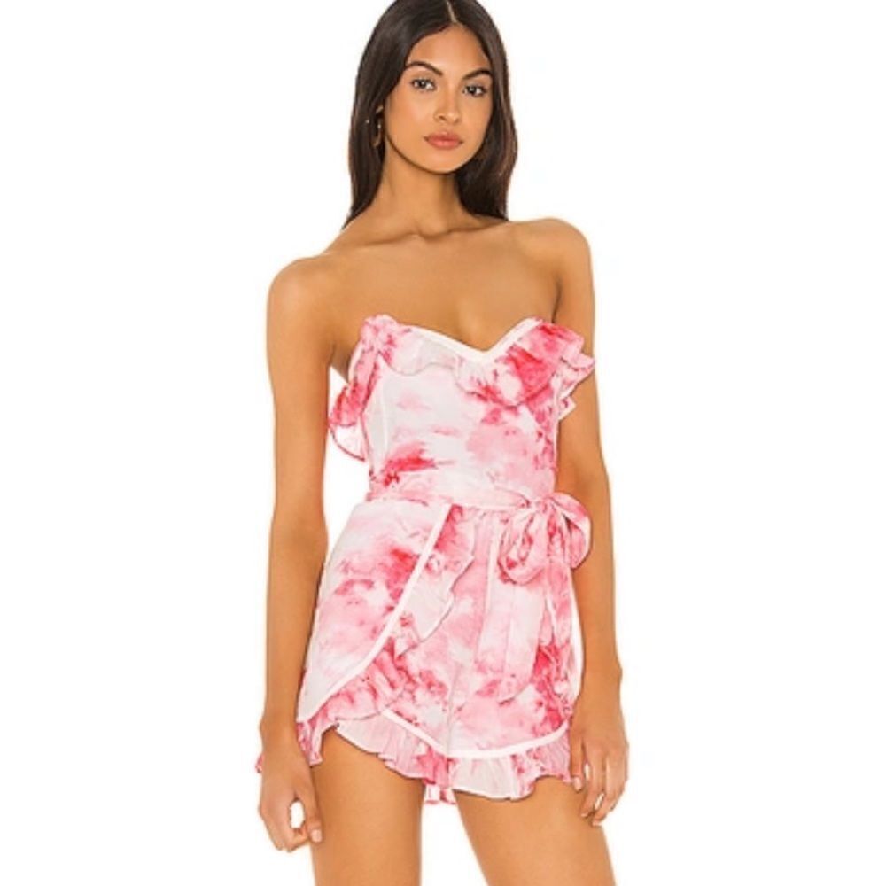 NWT Lovers + Friends Revolve Romper Shorts One Piece